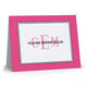 Colorful Border Monogram Folded Note Cards Image 14 of 14